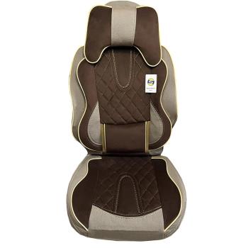 ست کامل روکش صندلی خودرو سپاهان روکش مدل Aoudi-6000 مناسب برای پژو SLX-405